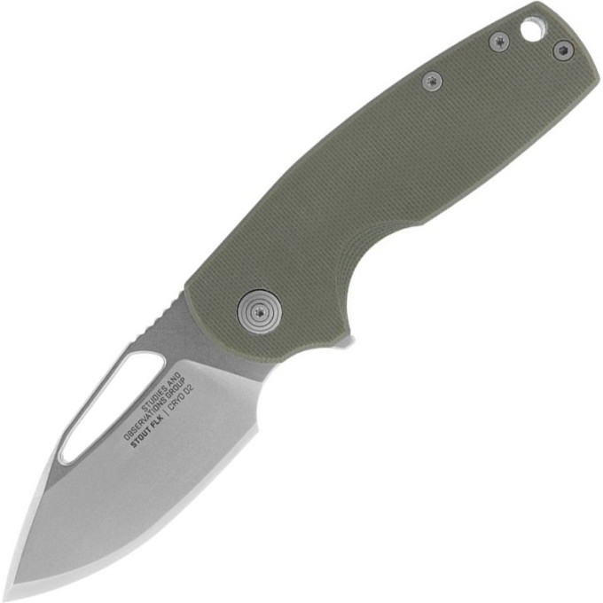 Нож SOG STOUT FLK GREEN SG_14-03-01-57